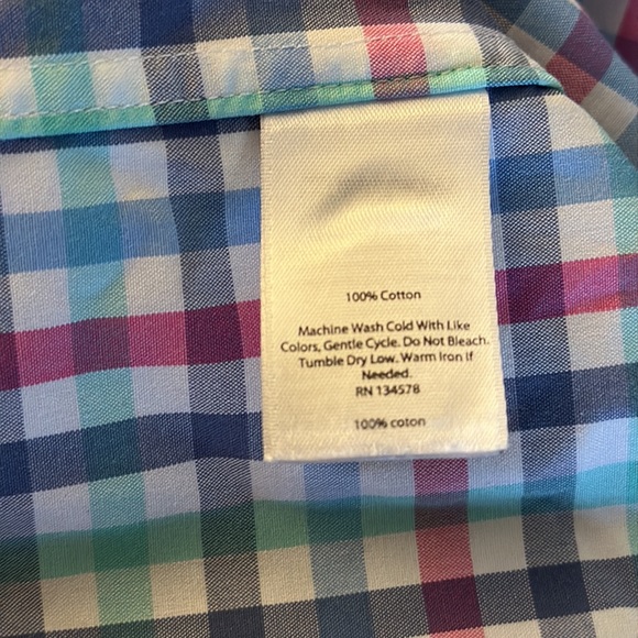 Vineyard Vines Classic Fit Tucker Shirt, 100% cotton, EUC - Picture 4 of 8